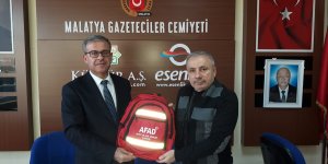 AFAD İl Müdürü Türker, Malatya Gazeteciler Cemiyetini ziyaret etti