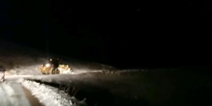 Yol kardan kapandı, ekipler Berfin bebek için seferber oldu