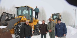 Varto'da karla mücadele çalışması