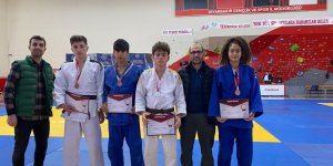 Vanlı judocular Diyarbakır'dan madalyalarla döndüler