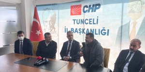 CHP'li heyet Tunceli'de partililerle bir araya geldi