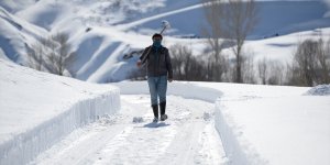 Şırnak, Bingöl, Siirt ve Elazığ'da 550 yerleşim biriminin yolu kardan kapandı