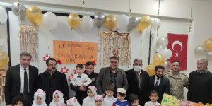 Diyadin'de 4-6 yaş Kur'an kursunda dönem sonu programı