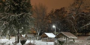 Kar Elazığ'ı beyaza bürüdü, ortaya kartpostallık görüntüler çıktı