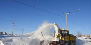 Bitlis Belediyesinin karla mücadele çalışmaları