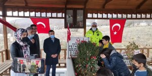Baskil'de şehit Fethi Sekin'in kabri ve külliyesini çocuklar ziyaret etti