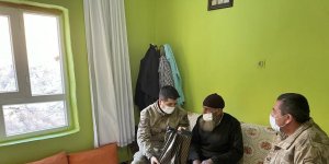 Jandarmadan hasta ve yaşlılara ziyaret