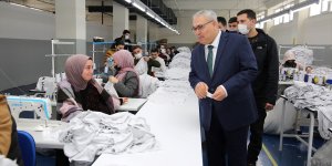 Muş'ta inşaatı tamamlanan tekstil fabrikalarının tahsisi için sözleşme imzalandı