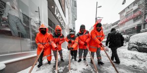 Malatya'da karla mücadele çalışmalarında araç ve personel sayısı arttırıldı