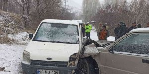 Malatya'da kar beraberinde kazaları getirdi