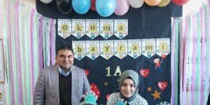 Minik öğrencilerin Okuma Bayramı sevinci