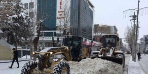 Van Büyükşehir Belediyesinden karla mücadele seferberliği