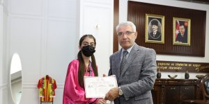 Başkan Güder, başarılı sporcuları ağırladı