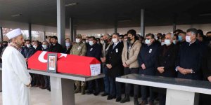 Silah kazasında hayatını kaybeden polis son yolculuğuna uğurlandı