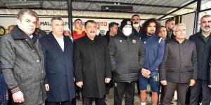 Başkan Gürkan'dan Yeni Malatyaspor'a destek ziyareti