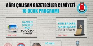 AÇGC'den 10 Ocak Çalışan Gazeteciler Günü programı