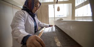 Erzurum'un tescilli 'ehram kumaşı' farklı ürünlerle geleceğe taşınıyor
