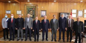 Bölge üniversite rektörlerinden Atatürk Üniversitesine ziyaret
