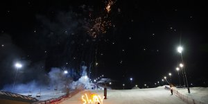 Palandöken'de yeni yıl coşkusu