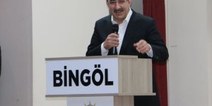 TBMM Plan ve Bütçe Komisyonu Başkanı Yılmaz, Bingöl'de partililere hitap etti: