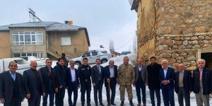 Kaymakam Tugay'dan köy ziyareti