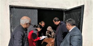 Iğdır'daki küçükbaş hayvan tespiti yapılıyor