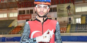 Milli sürat patenci Metehan Atan, gözünü Dünya Şampiyonası'na çevirdi: