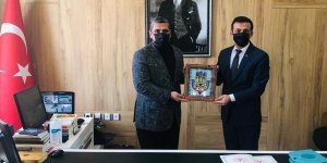 Tunceli Cemevi Başkan'ı Yurt'tan Nazımiye Kaymakamı Tutkan'a ziyaret