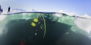 Türkiye'nin zirvesi Ağrı'daki Balık Gölü dalış meraklılarını ağırlayacak
