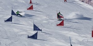 Snowboard Alpine 2. Etap Yarışmaları, Erzincan'da başladı