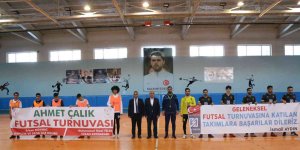 Hizan'da Ahmet Çalık anısına futsal turnuvası