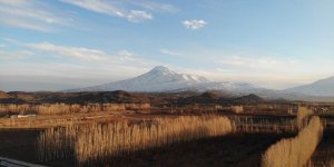 İrem Bağları ve Ağrı Dağı birlikte göz kamaştırıyor