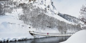 Kışın güzelliklerini yansıtan Tunceli fotoğrafçıların uğrak yeri oldu