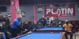 Bitlis'te bilardo turnuvası sona erdi