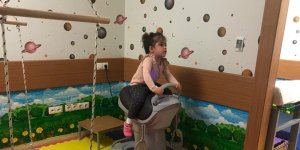 Elazığ'da Serabral Palsi hastası çocuklar 'Duyu bütünleme terapi odasında' tedavi ediliyor