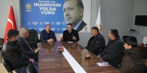 Malazgirt Ziraat Odası Başkanı Kılıç'tan parti ziyaretleri