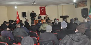 Muş Şeker Üretim AŞ Genel Müdürü Turgut Kızılkaya, Bulanıklı çiftçilerle buluştu