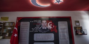 Şehit Jandarma Komando Uzman Çavuş Tortumlu adına Erzurum'da kütüphane oluşturuldu