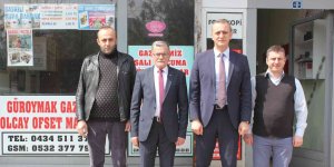 BİK Müdürü Uluçamlıbel'den Kaymakam Cankaloğlu'na ziyaret
