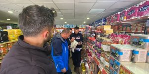 Ağrı'da zabıtadan marketlerde şeker ve yağ denetimi