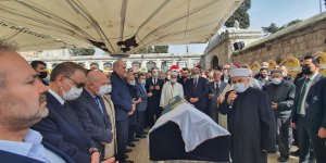 Milletvekili Taşkesenlioğlu Ban'ın annesi son yolculuğuna uğurlandı