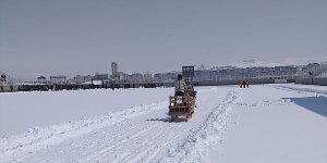 Erzurum'da Atlı Kızak Türkiye Şampiyonası yapıldı