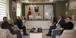 Hizan ESO Başkanı Kaplan'dan Kaymakam Yelek'e ziyaret