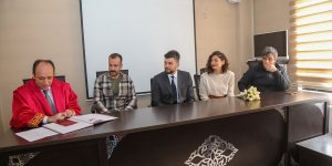 Başkale Kaymakamı Solak polis memurunun nikahını kıydı