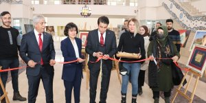 Ahlat'ta karma resim sergisi açıldı