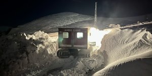 KOAH hastasına paletli ambulansla ulaşıldı