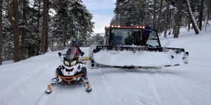 İlkbahar karı Yalnızçam pistlerindeki mesaiyi artırdı