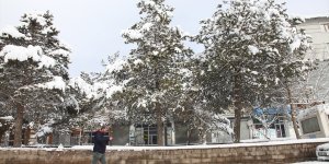 Bitlis'in Ahlat ilçesinde eğitime kar engeli