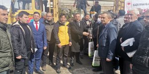Sivrice'de 5 bin badem ve ceviz fidanı dağıtıldı