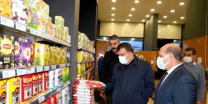 Belediye Başkanı Gürkan, Esenlik Süpermarketleri ziyaret etti